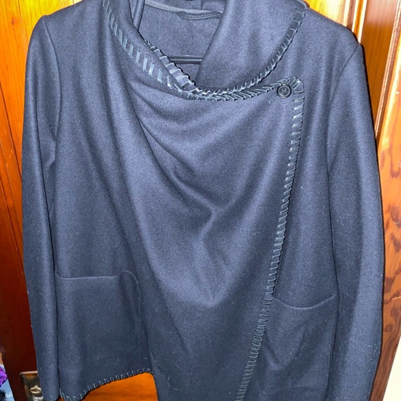 All Saints Roux Wool Jacket - Picture 7 of 8